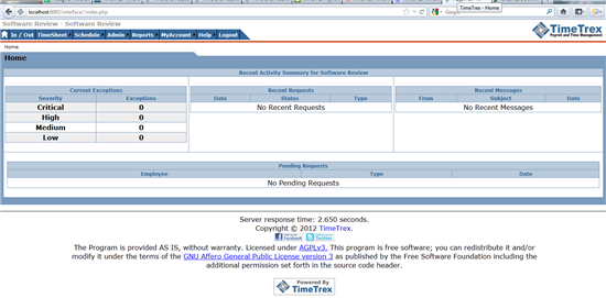 Free Employee Management Software TimeTrex Free Employee Management Software TimeTrex