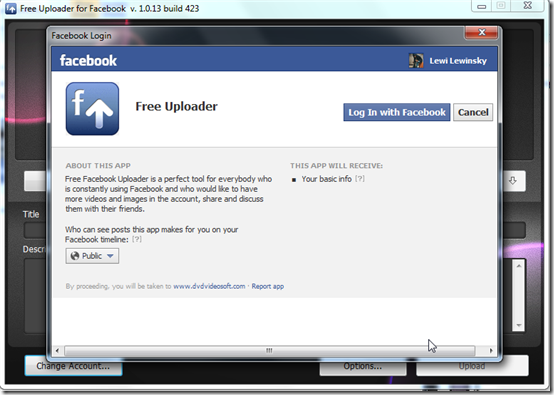 uploader for facebook Facebook Uploader1