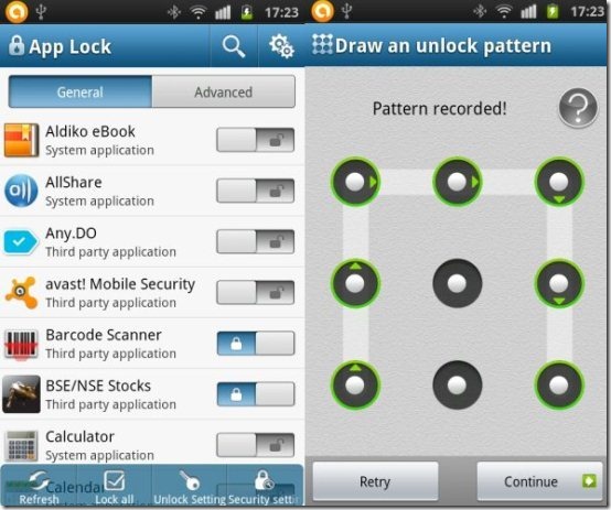 App Lock Pattern Lock