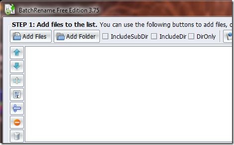 BatchRename Add Files