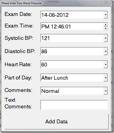 Blood Pressure Tracker 002