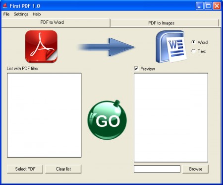 First PDF default window