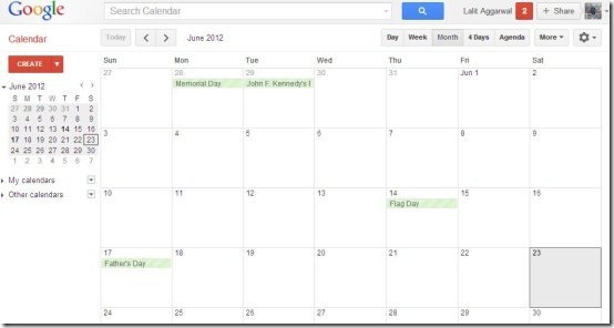 Google Calendar