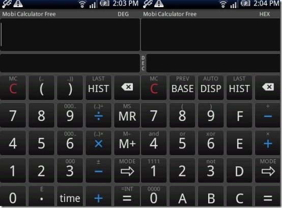 Mobi Calculator Free