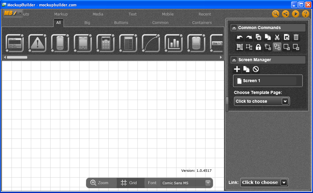 Mockup Builder default window