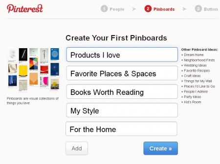 Pinterest wizard pinboards