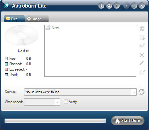 StarBurn  CD/DVD/BR Burning