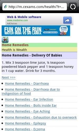 Home Remedies App