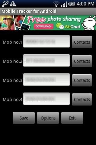 Mobile Tracker For Android