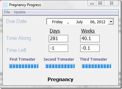Pregnancy Progress