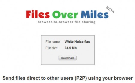 FilesOverMiles start download