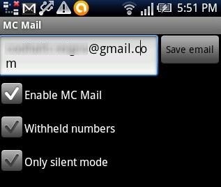 Missed Call Mailer