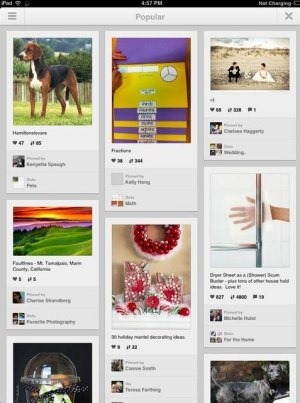 Pinterest iPad