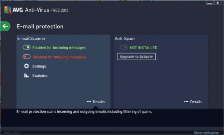 AVG Antivirus email protection