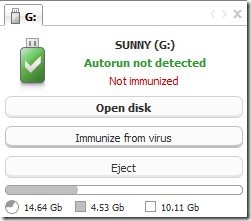 Antirun virus protection