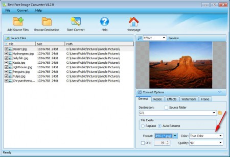 Best Free Image Converter format quality