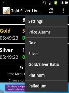 Gold Silver Live Prices App