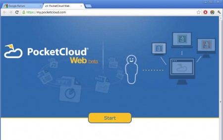 PocketCloud Web browser access