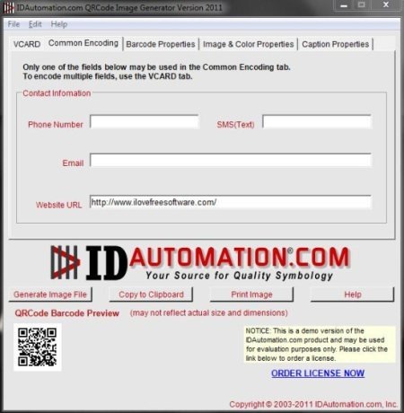 QR Code Generating Software