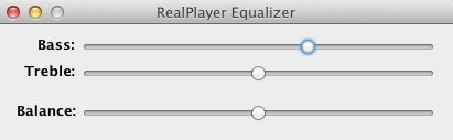 RealPlayer Equalizer