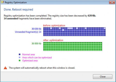 Registry Life optimization