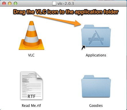 how to install vlc player mac
