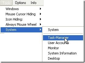 desktop ok  system option