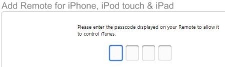 iTunes Passcode