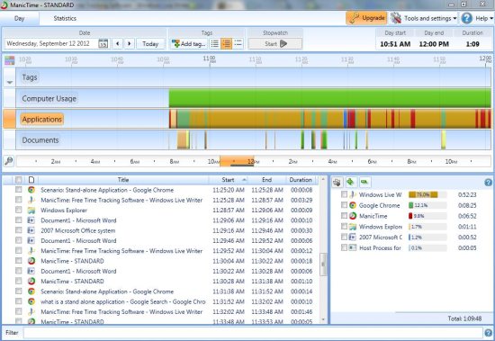 time tracking software