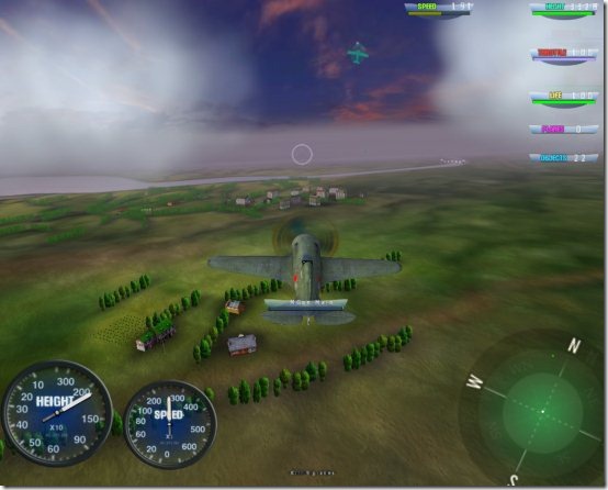 sky battle view