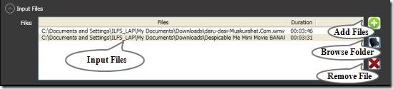 ultimate video converter input files