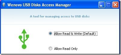 usb disk access manager interface