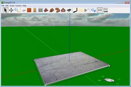 Energy3D create building models