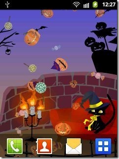 Halloween Live Wallpaper App