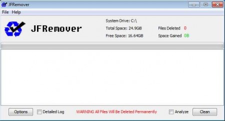 JFRemover system cleanup software