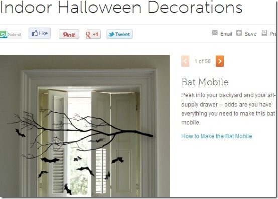 Martha Stewart Halloween