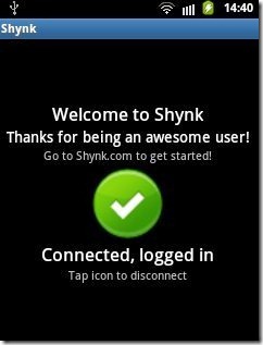 Shynk Connected