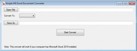 Simple Excel Converter to convert excel to PDF