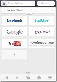 UC Browser Shortcuts