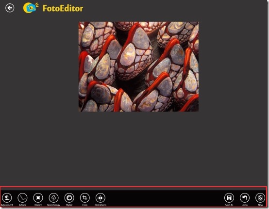 Windows 8 Photo Editor App