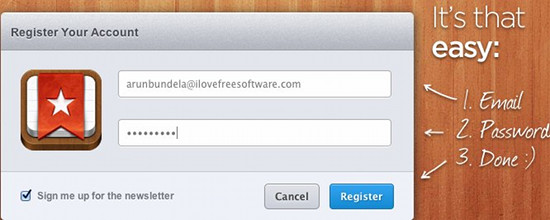 how to register wunderlist mac