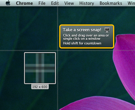 how to take a screen shot in mac using skitcher
