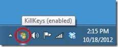 killkeys to disable keys