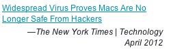 mac virus new york times article