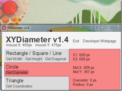 measurement sftware circle