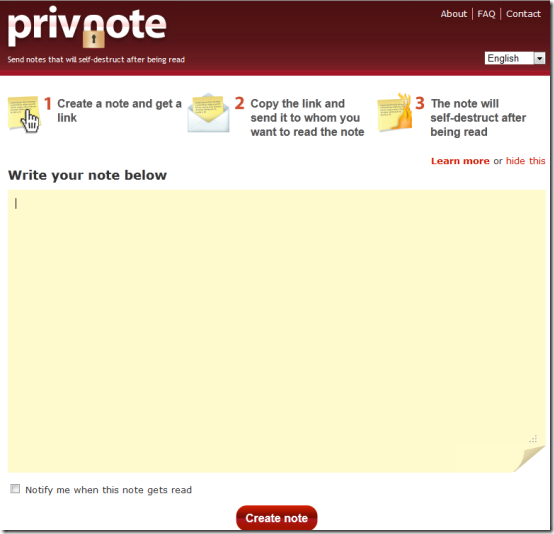 privnote-online-secure-notes