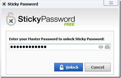sticky password free password manager
