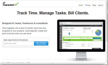 Traxmo online project management tool