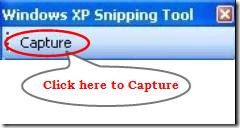 windows xp snipping tool interface 01 free screen capture software