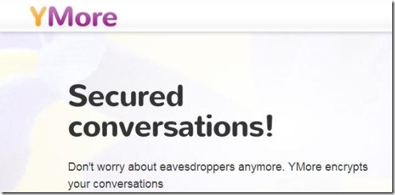 ymore chat encryption software